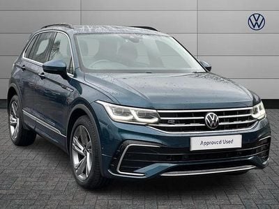 Used VW Tiguan R-line Edition 150 HP (110 kW) 2024 Blue SUV