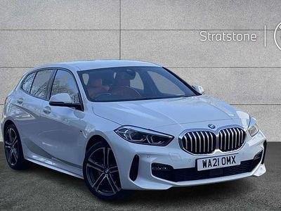 Used BMW 118 M Sport 134 HP (98 kW) 2021 White Hatchback