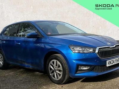 Used Skoda Fabia Comfort 116 HP (85 kW) 2024 Blue Hatchback