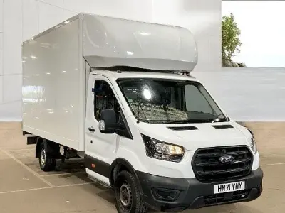 Begagnad Ford Transit 130 HK (95 kW) 2021 Vit Cab