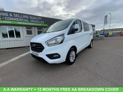 Used Ford Transit Custom Limited 130 HP (95 kW) 2022 White Van