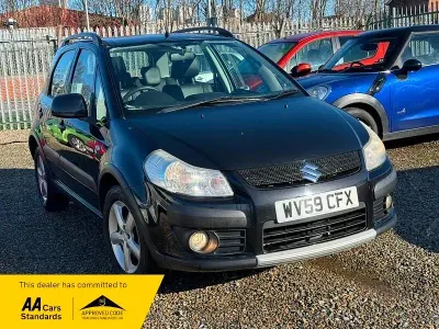 Used Suzuki SX4 GLX 106 HP (77 kW) 2009 Black Hatchback