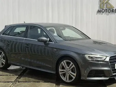 Used Audi A3 Sportback S-Line 190 HP (139 kW) 2018 Grey Hatchback
