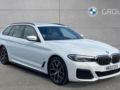 Used BMW 520 M Sport 184 HP (135 kW) 2022 White Estate