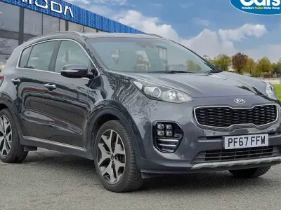 Usado Kia Sportage GT-Line 177 HP (130 kW) 2018 Prateado SUV