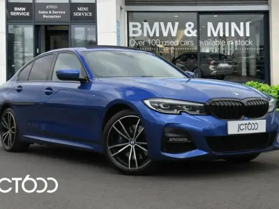 Used BMW 330e M Sport 288 HP (211 kW) 2020 Blue Sedan