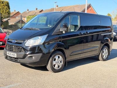 Used Ford Transit Custom Limited 125 HP (91 kW) 2015 Black Van