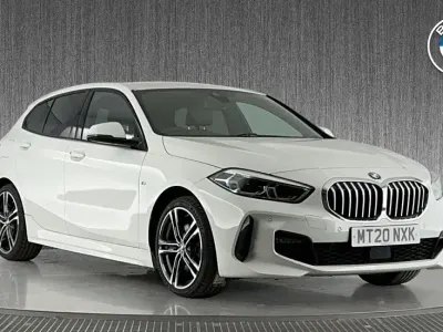 Used BMW 118 M Sport 138 HP (101 kW) 2020 White Hatchback