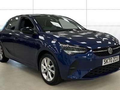 Used Vauxhall Corsa 75 HP (55 kW) 2020 Blue Hatchback