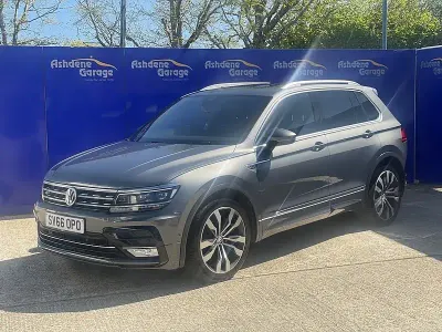 Used VW Tiguan R-line 150 HP (110 kW) 2016 Grey SUV