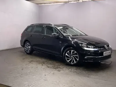 Used VW Golf VII Match 115 HP (84 kW) 2019 Black Estate