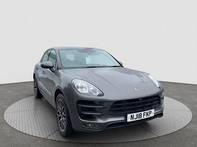 Used Porsche Macan Turbo 400 HP (294 kW) 2018 Grey SUV