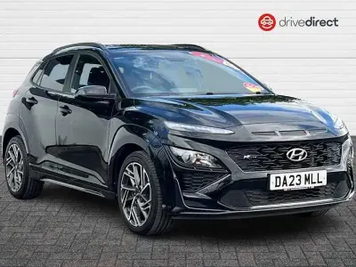 Used Hyundai Kona N Line 120 HP (88 kW) 2023 Black SUV
