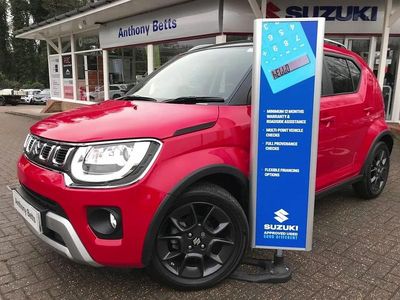 Used Suzuki Ignis SZ5 83 HP (61 kW) 2022 Red with black contrast roof SUV