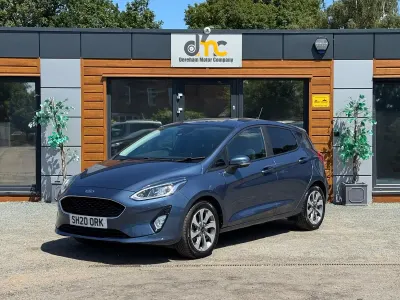 Used Ford Fiesta Trend 95 HP (69 kW) 2020 Blue Hatchback