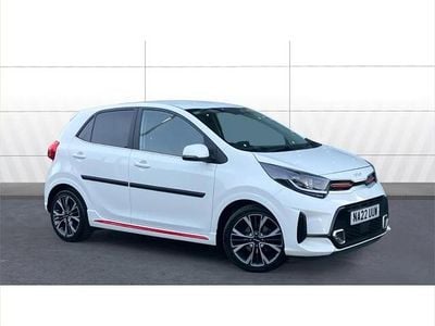 Used Kia Picanto GT-Line 67 HP (49 kW) 2022 White Hatchback