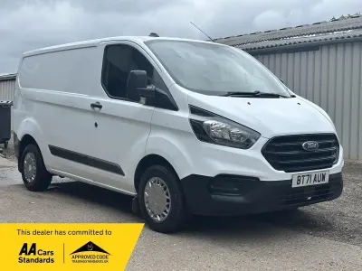 Käytetty Ford Transit Custom S 105 HP (77 kW) 2021 Valkoinen Van