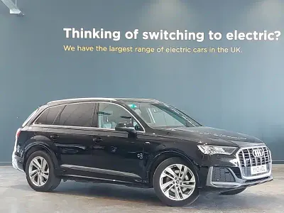 Used Audi Q7 S-Line 231 HP (169 kW) 2021 Black SUV