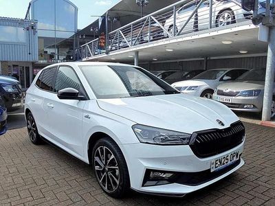 Used Skoda Fabia Monte Carlo 147 HP (108 kW) 2025 Moon white metallic Hatchback