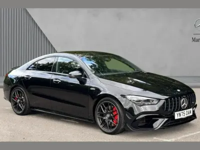 Used Mercedes CLA45 AMG 415 HP (305 kW) 2025 Black Coupe
