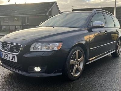 Used Volvo V50 R-Design 115 HP (84 kW) 2011 Black Estate