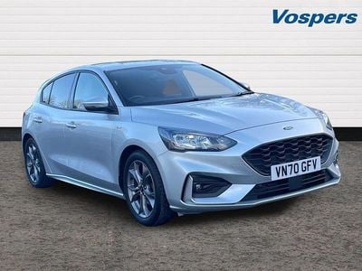 Used Ford Focus ST-Line 125 HP (91 kW) 2020 Silver Hatchback