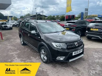 Used Dacia Logan MCV Comfort 90 HP (66 kW) 2019 Black Estate