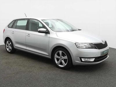 Used Skoda Rapid SE 90 HP (66 kW) 2017 Silver Hatchback