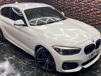 Used BMW 118 M Sport 136 HP (100 kW) 2017 White Hatchback