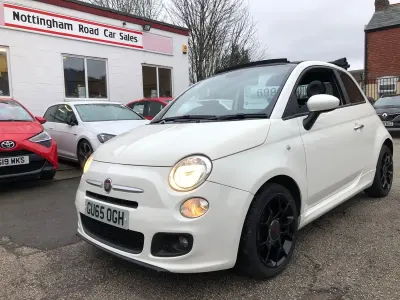 Usado Fiat 500 S 2015 Blanco Descapotable