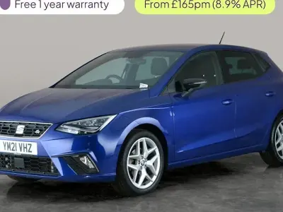 Used Seat Ibiza FR 110 HP (80 kW) 2021 Blue Hatchback