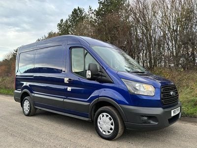 Blue Used 2017 Ford Transit Van | £7,995 (Good price)