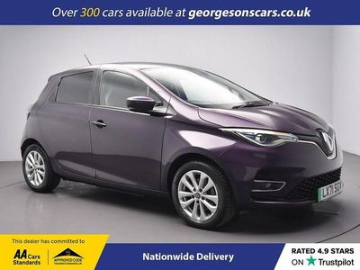 Mauve/purple Used 2021 Renault Zoe Iconic Hatchback | £9,800 (Fair price)