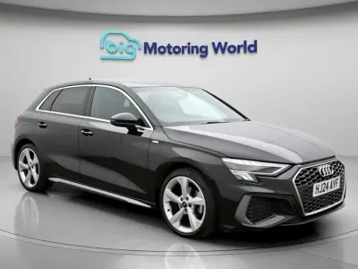 Used Audi A3 Sportback S-Line 150 HP (110 kW) 2024 Black Hatchback