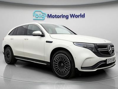 White Used 2020 Mercedes EQC400 AMG line SUV | £23,100 (Fair price)