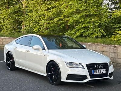 Used Audi A7 2013 White Hatchback
