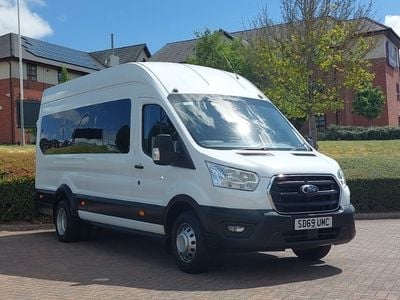 Used Ford Transit Trend 130 HP (95 kW) 2019 White MPV
