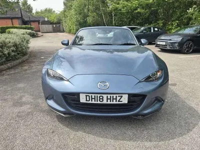 Used Mazda MX5 Inclusive 160 HP (117 kW) 2018 Blue Cabriolet