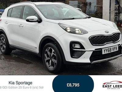 Used Kia Sportage 130 HP (95 kW) 2018 White SUV