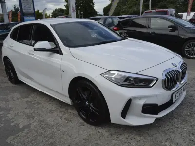 Used BMW 118 M Sport 140 HP (102 kW) 2020 White Hatchback