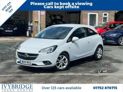 Used Vauxhall Corsa Excite 90 HP (66 kW) 2015 White Hatchback