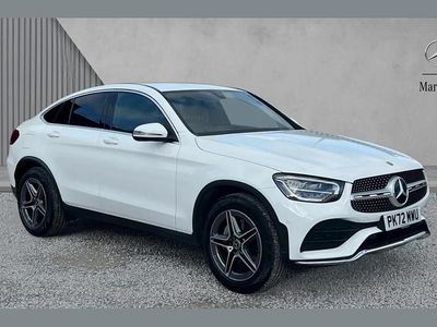 Used Mercedes GLC300e AMG line 254 HP (186 kW) 2022 White Coupe