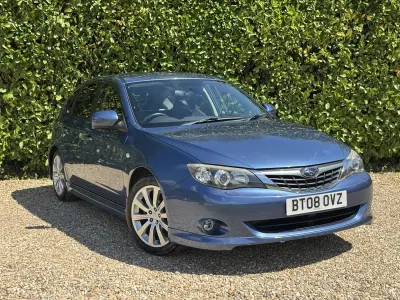 Used Subaru Impreza 150 HP (110 kW) 2008 Blue Hatchback