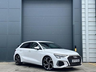 Used Audi A3 Sportback S-Line 2022 White Hatchback