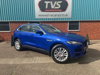 Used Jaguar F-Pace Portfolio 240 HP (176 kW) 2020 Blue SUV