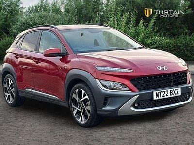 Red Used 2022 Hyundai Kona Premium SUV | £15,499 (Fair price)