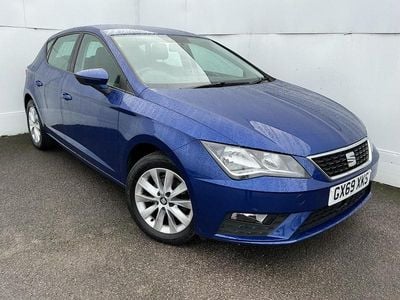 Used Seat Leon SE 115 HP (84 kW) 2019 Blue Hatchback