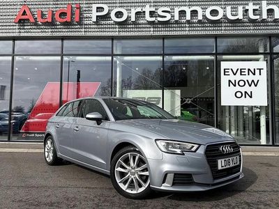 Used Audi A3 Sport 150 HP (110 kW) 2018 Silver Sedan