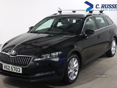 Used Skoda Superb SE 2021 Black Estate