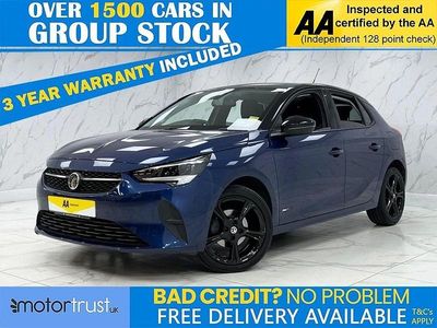 Blue Used 2021 Vauxhall Corsa Edition Hatchback | £11,095 (Fair price)